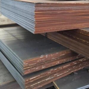 plat corten a astm a242 tahan cuaca dengan karat alami untuk jembatan dan fasad bangunan